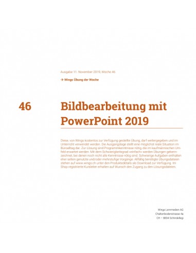 UdW 1946 PowerPoint Bildbearbeitung